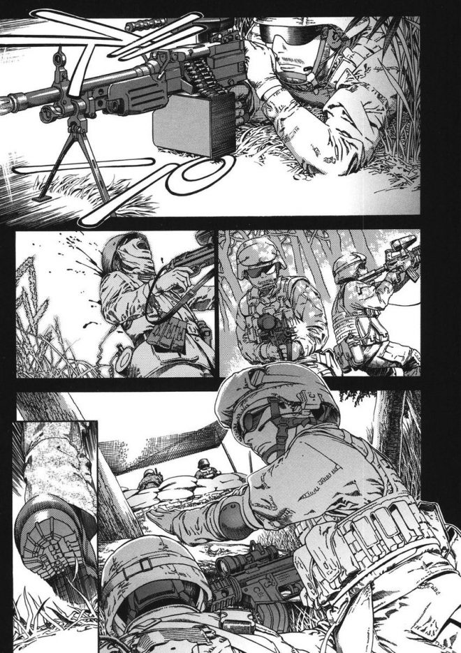 【エロ漫画】生意気なロリの女の子がまるで軍隊のような厳しい訓練を男たちにさせて複数プレイで恥垢いっぱいのチンポをフェラチオしたりちっぱいやパイパンマンコをいじられるｗｗｗ